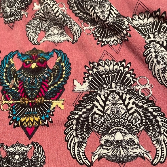 LulaRoe: Skeleton Key Pattern Swing Skirt - Picture 17 of 17